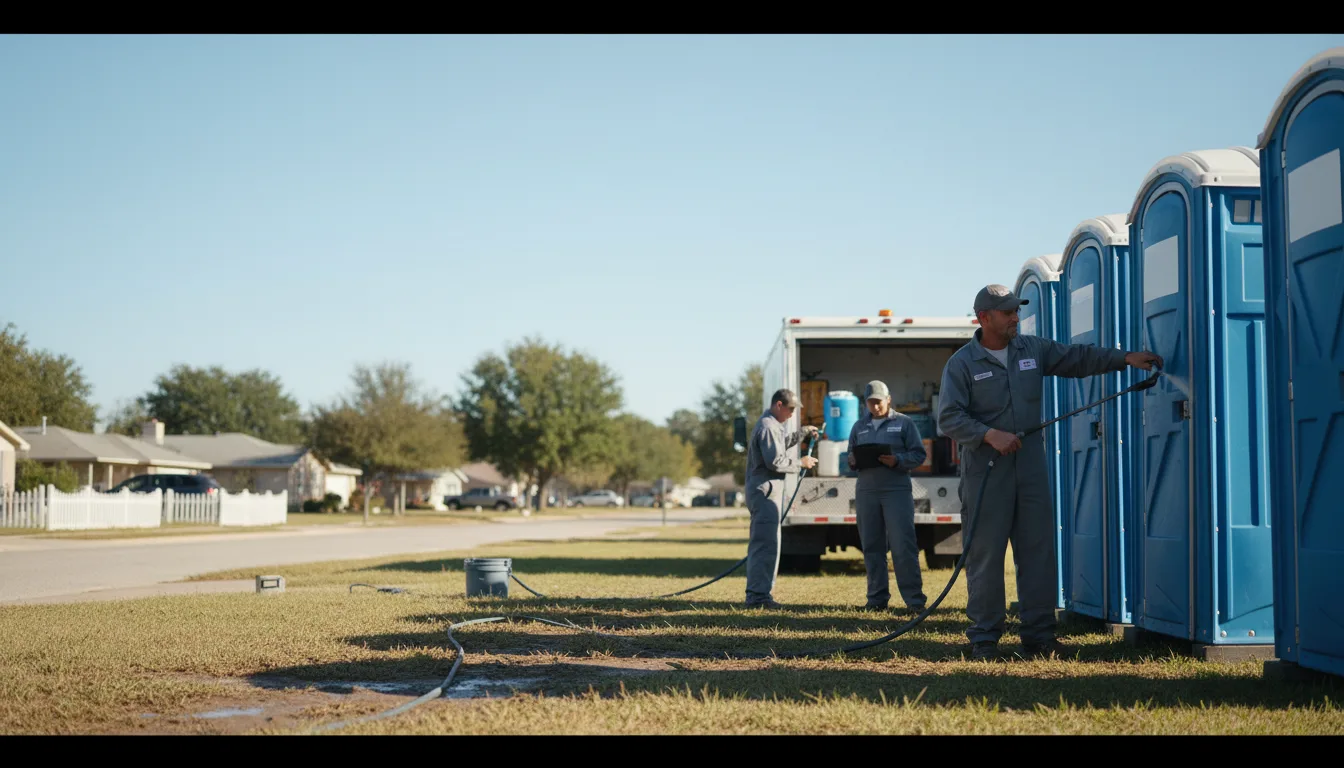Long-Term Portable Toilet Rental in Grimesland, NC near me